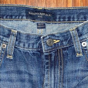 Banana republic dark denim jeans for men